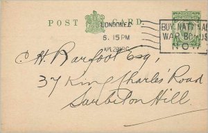 Entier Postal Stationery 1 / 2p London