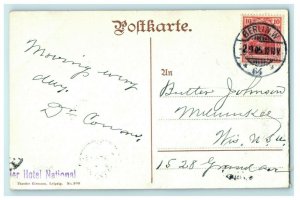 1905 Berlin Germany Konigl Schloss und Kurfursten Brucke Posted Antique Postcard