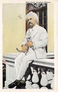 Mark Twain Painting Hannibal, Missouri USA View Images 