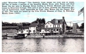 Connecticut Mystic Old Eldredge Homestead, by Free Private Museum 1932