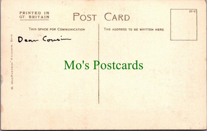 Scotland Postcard - The Lighthouse, Kyleakin, Skye  Ref.SW9845