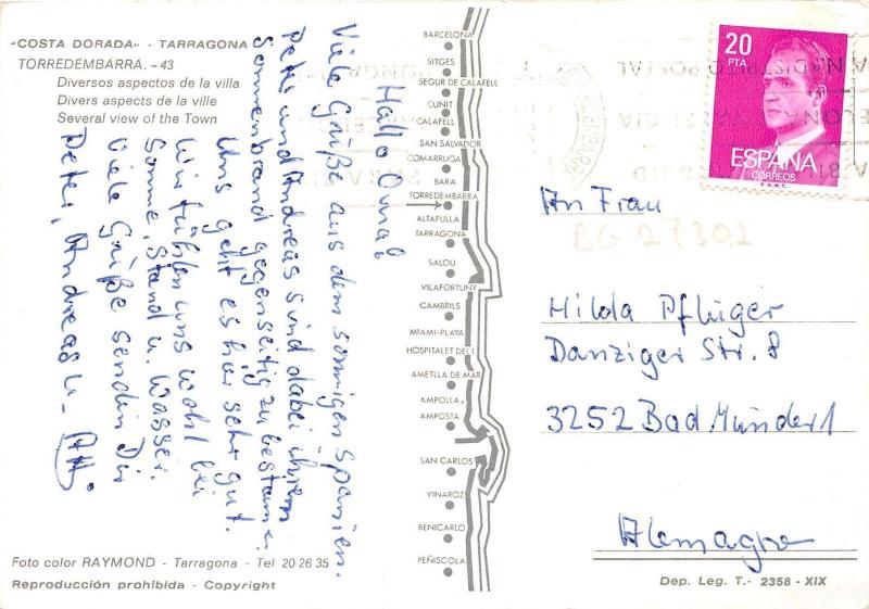 BG27302 tarragona torredembarra costa dorada   spain