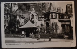 New York, NY - The Little Church Around the Corner - RPPC