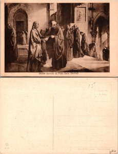 Dante ricevuto da Frate Illario (Bertini) (16438