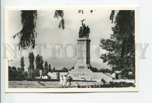 456814 Bulgaria Sofia Soviet Army monument Old photo postcard