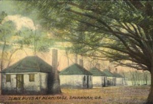 Slave Huts - Savannah, Georgia GA