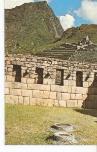 Postal 031342 : Machupicchu. Cuzco Peru. Sala de los morteros Zona Industrial