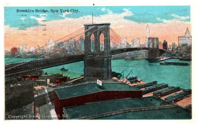 New York City  Brooklyn Bridge