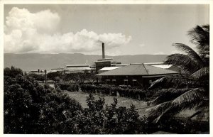 dominican republic, BARAHONA, Sugar Batey North View (1940s) RPPC Postcard