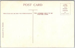 Civil Hospital Gibraltar Building Structure Mountain Scene Postcard