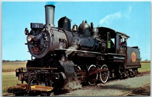 M-10099 Old Number 31 The Strasburg Railroad Strasburg Pennsylvania