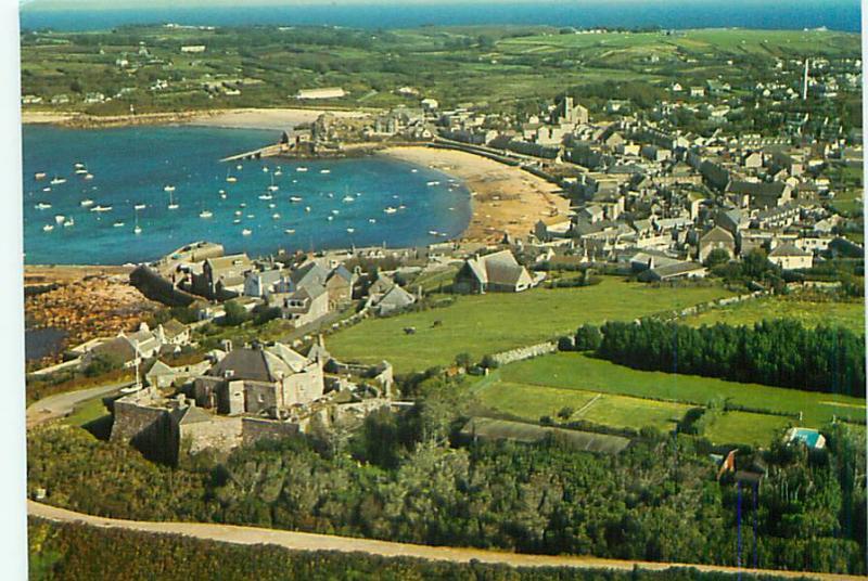 Postcard Star castle Harbor Hugh Town St Matys Isle Scilly  England # 3675A