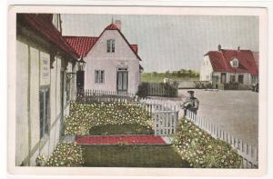 Den Danske Landsby Danish Village Scarboro Maine postcard