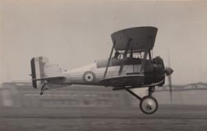 Gloster Gamecock Biplane Military Plane Vintage Real Photo Postcard