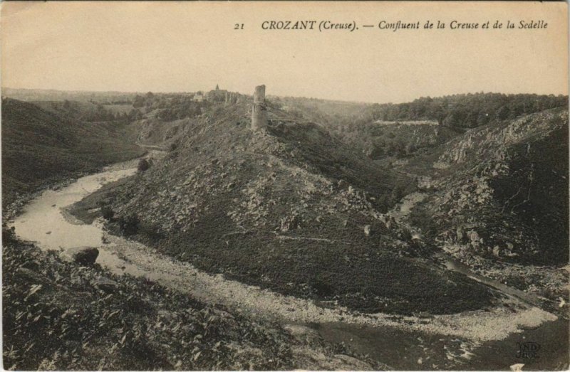 CPA CROZANT Confluent de la Creuse et de la Sedelle (1144064)