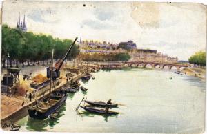 CPA ANGERS-Vue prise du Pont de la Haute Chaine (189727)