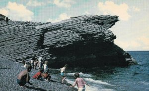 PARC DU CAP-BON-AMI, Quebec, Canada, 40-60s; Rock Formations, Beach Scene