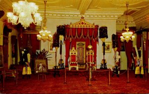 Hawaii Throne Of Hawaii's Former Monarchs