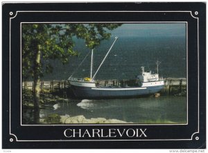 St. Andre Fishing Ship, CHARLEVOIX, Quebec, Canada, 50-70´s