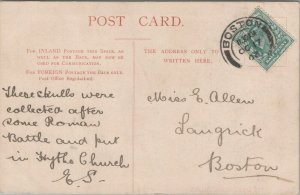 Genealogy Postcard - Allen - Langrick, Boston, Lincolnshire RF7130