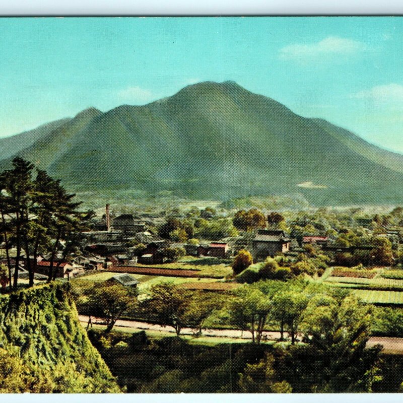 c1950s Hizen Japan Shimabara Castle Litho Photo Postcard Nagasaki Moritaki A31