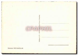 Postcard Modern Army General de Gaulle