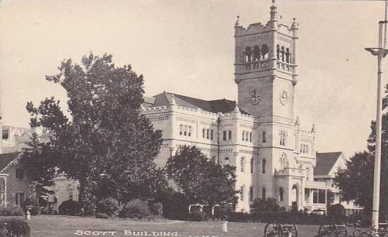 Washington DC Scott Building U S Soldiers Home Albertype