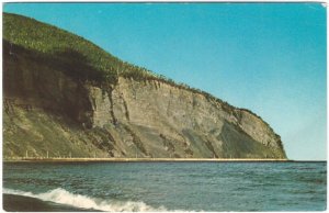 Mont St Pierre, Gaspe Nord, Quebec, Vintage Chrome Postcard