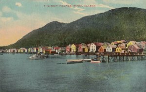 SITKA , Alaska , 1900-10s ; Thlingit Village