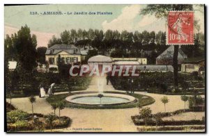 Old Postcard Amiens The Jardin des Plantes