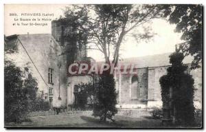 Old Postcard Pithiviers Le Square of Malrle and Tower St Georges