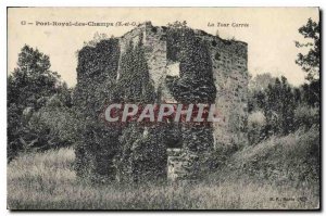 Old Postcard Port Royal des Champs S and O