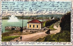 Rochester New York Highland Park Reservoir New York Vintage Postcard C039