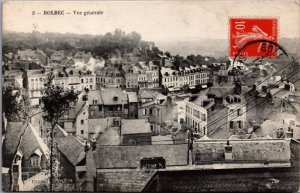 France Bolbec Vue Generale Vintage Postcard C017