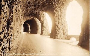 Mitchell Tunnel real photo - Columbia River Highway, Oregon OR  