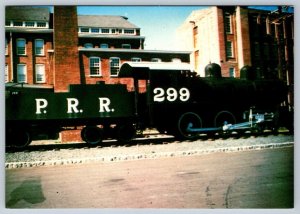 Old 299, PRR Mogul Type 2-6-0 Locomotive, Paterson Museum, New Jersey Postcard