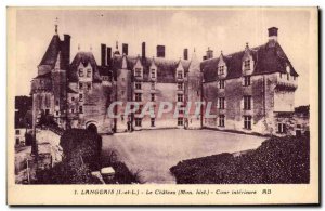 Langeais - Le Chateau - Old Postcard