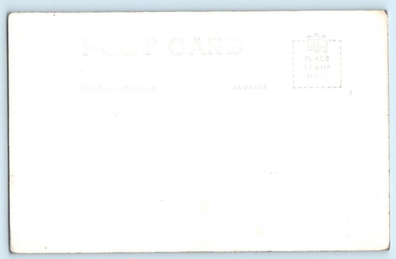 RPPC ST. PAUL WINTER SPORTS CARNIVAL, MN ~ Night View ICE PALACE 1941  Postcard