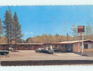 Unused Pre-1980 MOTEL SCENE Grande Cache - Near Hinton Alberta AB B5476