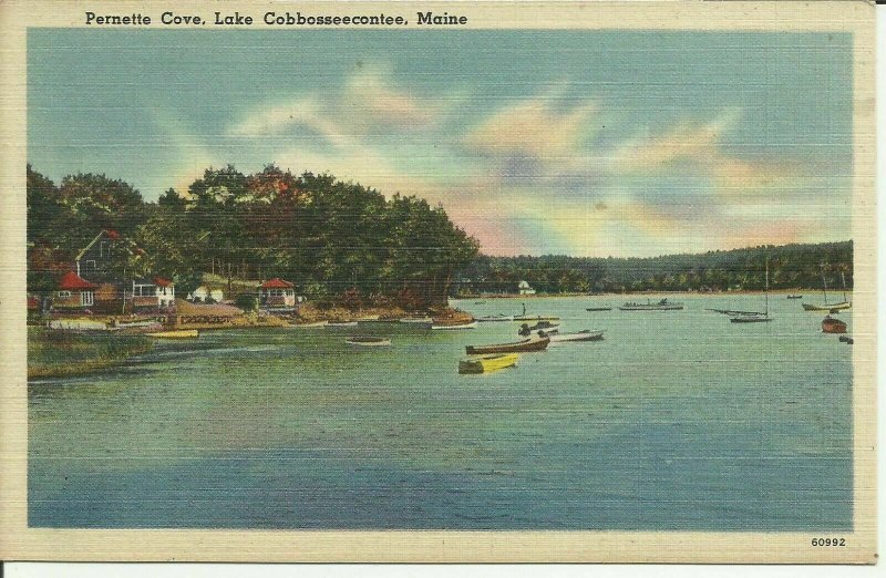 Pernette Cove, Lake Cobbosseecontee, Maine