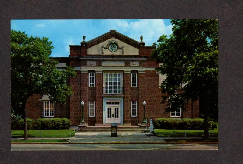 LA City Hall Hammond Louisiana Postcard Carte Postale