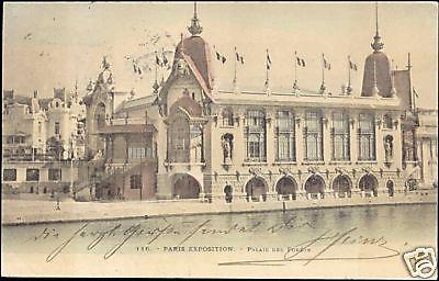 Exposition 1900 Paris, Palais des Forêts, Litho, Stamp