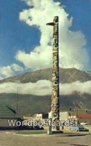 Totem Pole, Canadia National Depot Jasper Canada Unused 