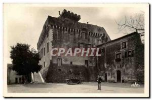 Cagnes sur Mer - Le Chateau - automotive - Old Postcard