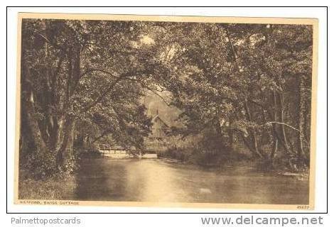 Swiss Cottage Down River, Watford, UK, 10-20s