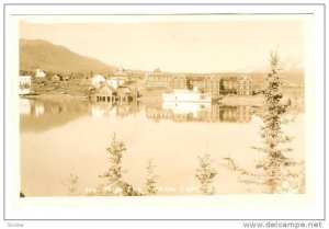 RP: Steamship at Atlin Inn , ATLIN , B.C. , Canada , 1910-20s