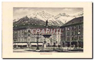 Austria - Austria - Oesstereich - Tyrol - Tyrol - Rudolfsbrunnen Old Postcard