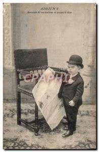 Postcard Old Dwarf Foklore Adrien & # 39s 69 centimeters