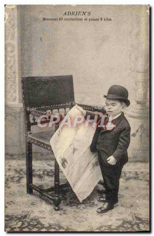 Postcard Old Dwarf Foklore Adrien & # 39s 69 centimeters