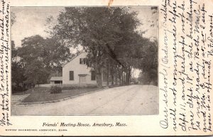 Massachusetts Amesbury Friends' Meeting House 1905